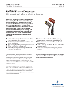 UV/IRS Flame Detector