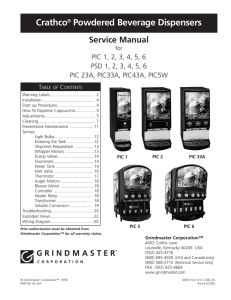 CC-302-20 PIC Service Manual:0806 CC-302