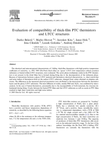 Evaluation of compatibility of thick