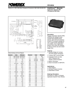 Intellimod™ Module PS12034