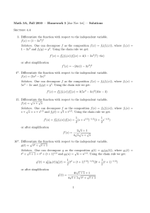 Math 3A, Fall 2010 — Homework 5 [due Nov 1st] — Solutions