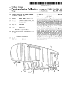 System for Leveling Recreational Vehicles and the Like