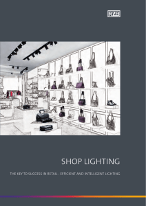 shop lighting