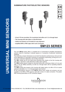 SM123 Series Subminiature