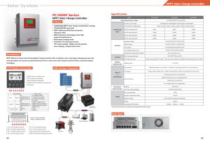 PC1600F Series 45/60/80A (MPPT)