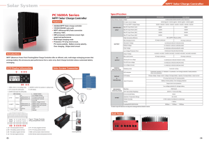 PC1600A Series 45/60A (MPPT)