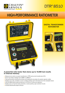 high[performance ratiometer