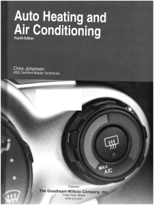 Auto heating and air conditioning