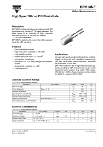 Datasheet BPV10NF