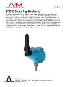ST5700 Steam Trap Monitoring