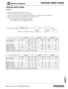 voltage drop guide