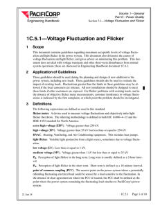 1C.5.1—Voltage Fluctuation and Flicker