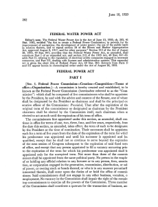 Federal Power Act