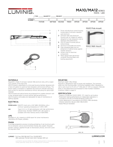 1 Ma10/Ma12SERIES - Concept Illumination