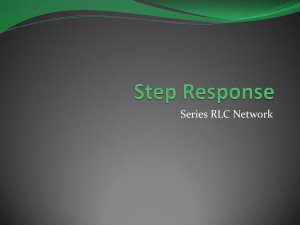 Series RLC Network