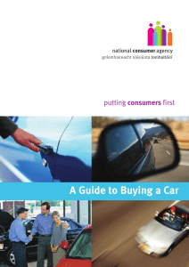 A Guide To Buying A Car