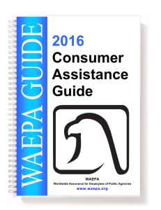 2016 WAEPA Consumer Assistance Guide copy