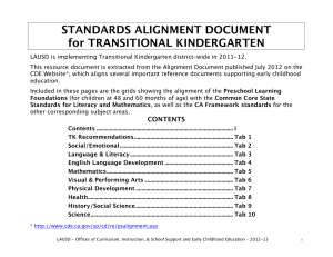 TK-K alignment document