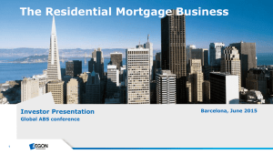 The Dutch Residential Mortgage Market