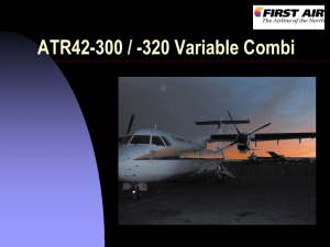 to view the ATR 42 Combi presentation