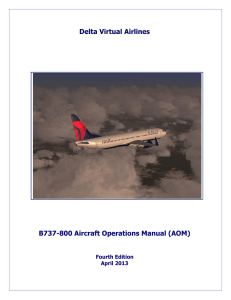 Boeing 737-800 Operating Manual