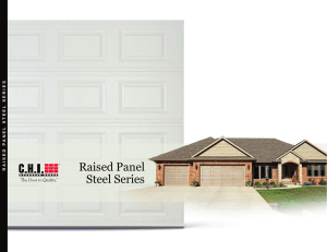 Raised Panel Steel Series
