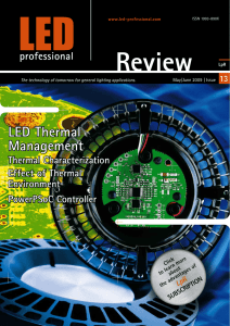 LED Thermal Management