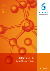 Halar ECTFE Design and Processing Guide