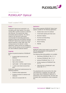 PLEXIGLAS® Optical