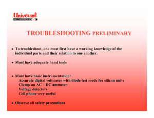 Rectifier Troubleshooting - Universal Rectifiers, Inc