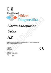 Normetanephrine Urine HZ