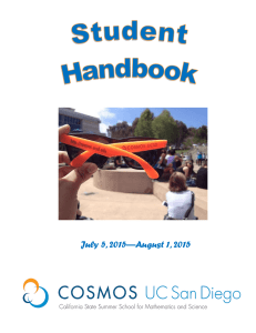 July 5, 2015—August 1, 2015 - UCSD Jacobs School of Engineering