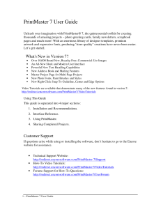 PrintMaster 7 User Guide