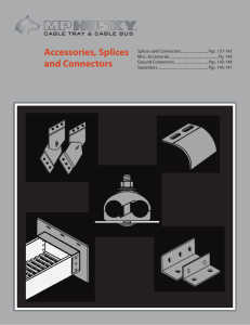 Accessories, Splices and Connectors