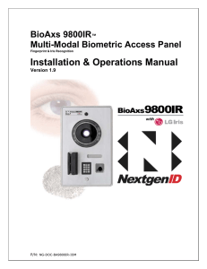 Introduction / Biometric Access Control