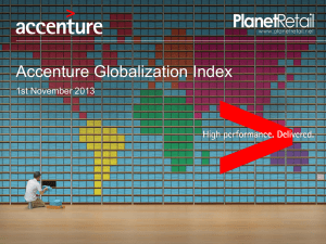 Accenture Globalization Index: November 2013