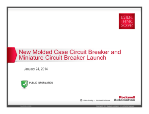 New Molded Case Circuit Breaker and Miniature Circuit Breaker