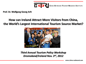 How can Ireland Attract More Visitors from China, the World`s