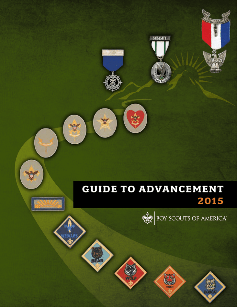 Guide to Advancement Boy Scouts of America