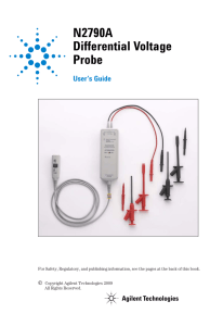 N2790A Differential Voltage Probe