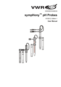 sympHony™ pH Probes