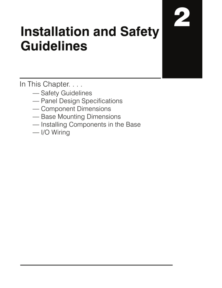 installation-and-safety-guidelines