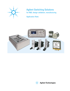 Agilent Switching Solutions