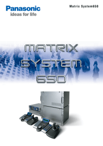 Matrix System650