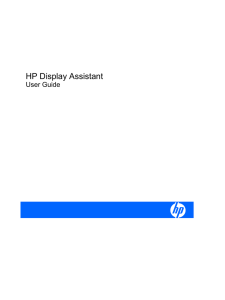 HP Display Assistant