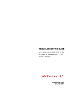 TROUBLESHOOTING GUIdE