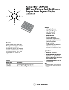 Dual Digit General Purpose Seven Segment Display