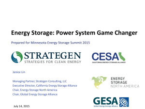 Power System Game Changer