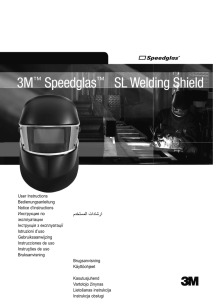 3M™ Speedglas™ SL Welding Shield