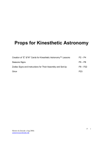 SSI - Kinesthetic Astronomy